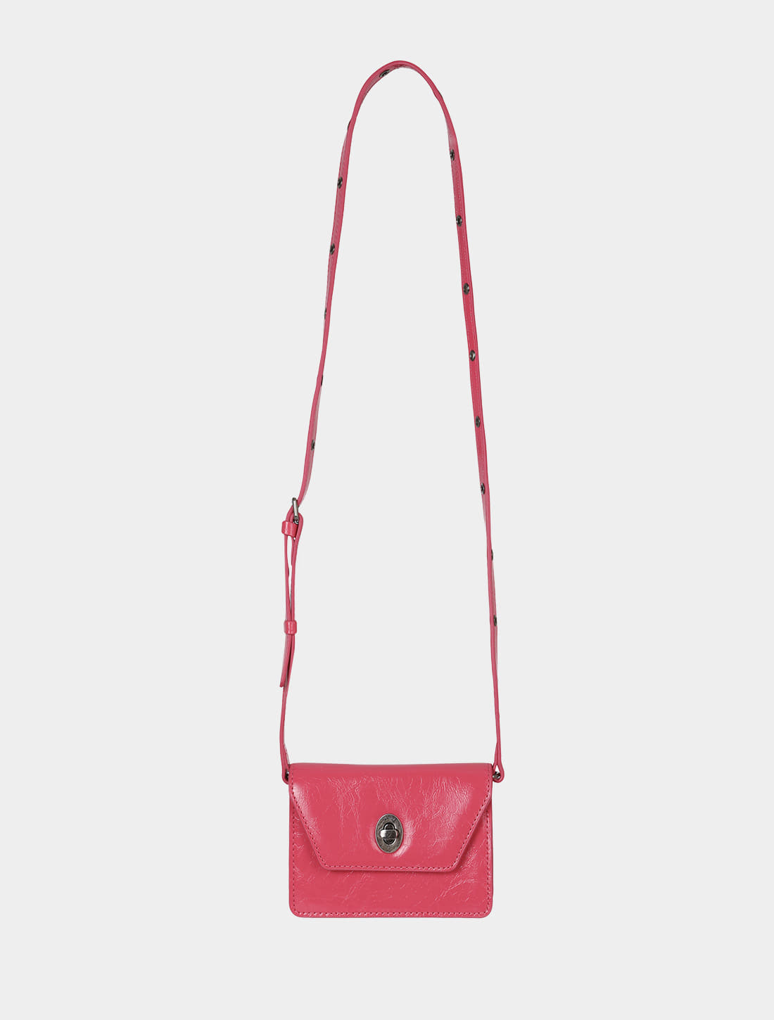 Square willy card bag (magenta)