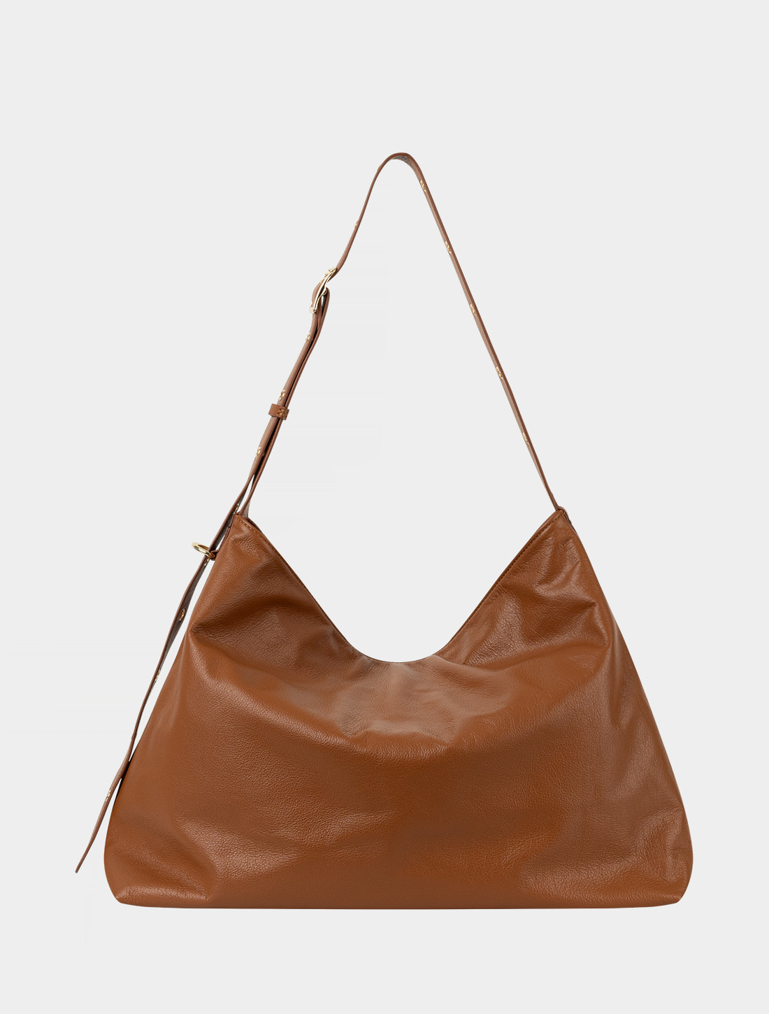 Molly leather big bag (brown)